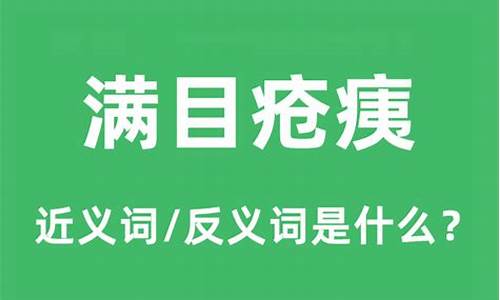 满目疮痍是什么意思指什么生肖-满目疮痍是什么意思